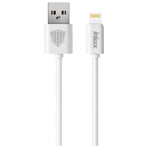 Кабель Inkax USB - Lightning (CK-51), 1 м, белый