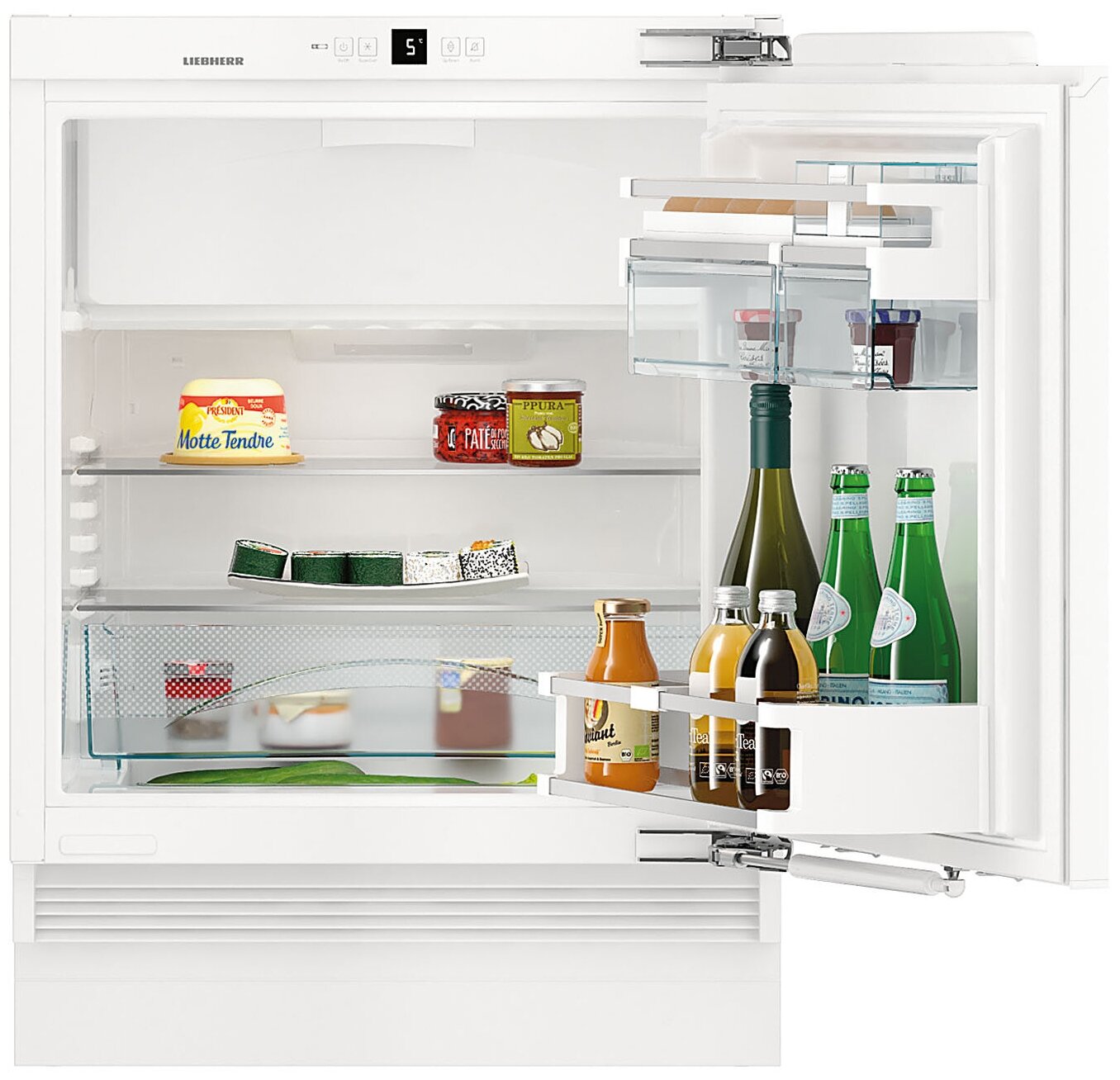 Встраиваемый холодильник Liebherr/ !! 82x59.7x55см, общий объем 119 л, монтаж под столешницу, A++, жесткое крепление - фотография № 1