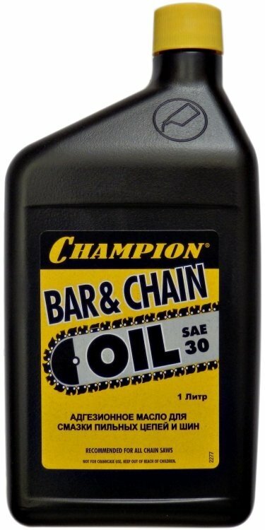 Масло дляазки цепи CHAMPION Bar & Chain Oil 1 л