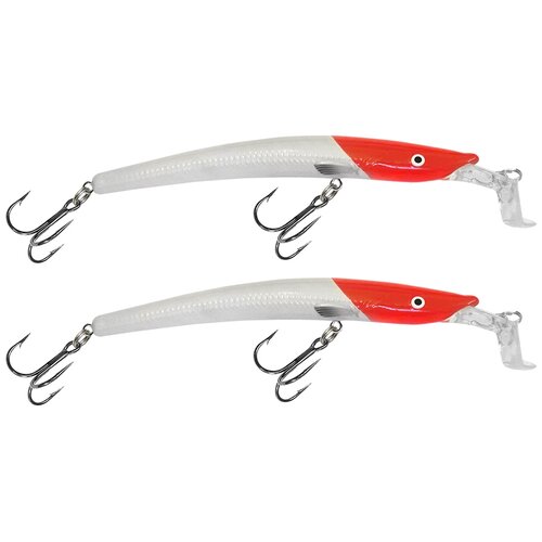 фото Воблер aqua twist sr 100mm, набор 2шт, цвет 016 (red head)