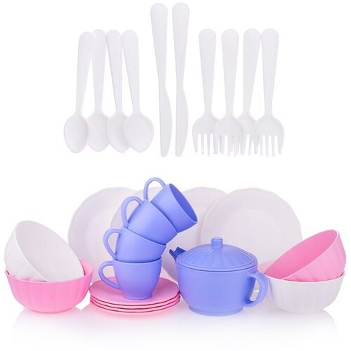 Набор игровой детской посуды Сервиз 