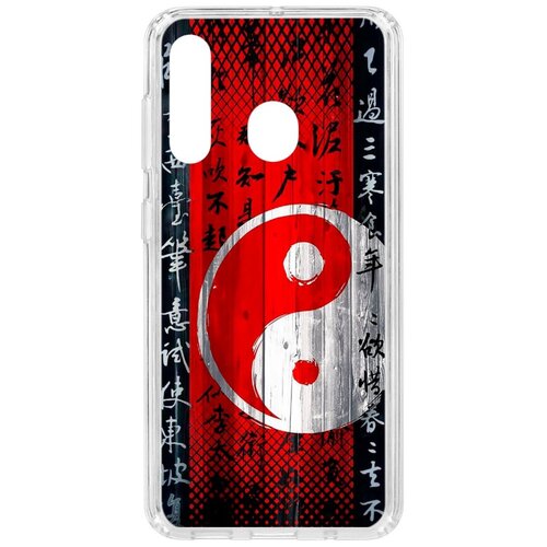 фото Чехол на samsung galaxy a60 2019 kruche print инь ян