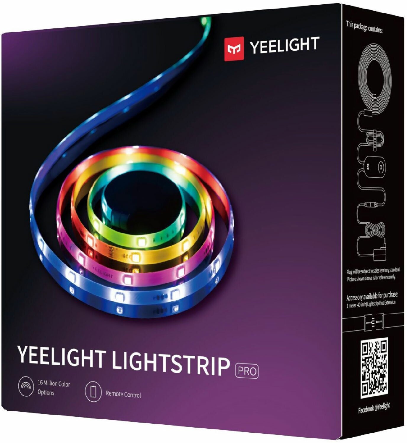 Светодиодная лента Yeelight YLDD005, 2 м, светодиодов: 48 шт., 5.1 Вт, разноцветный - фотография № 5