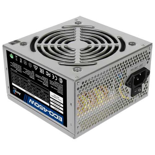 фото Блок питания aerocool eco 450w