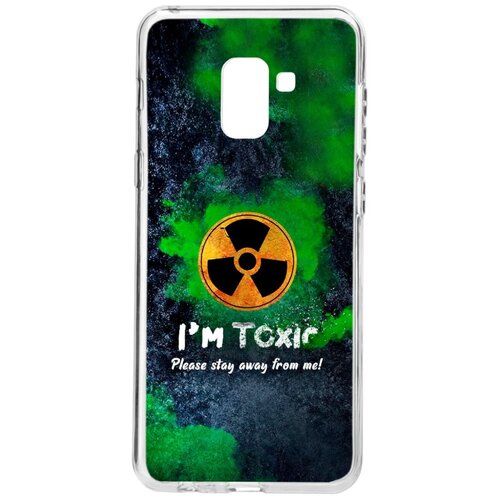 фото Чехол на samsung galaxy a8 2018 (a530) kruche print toxic кruче