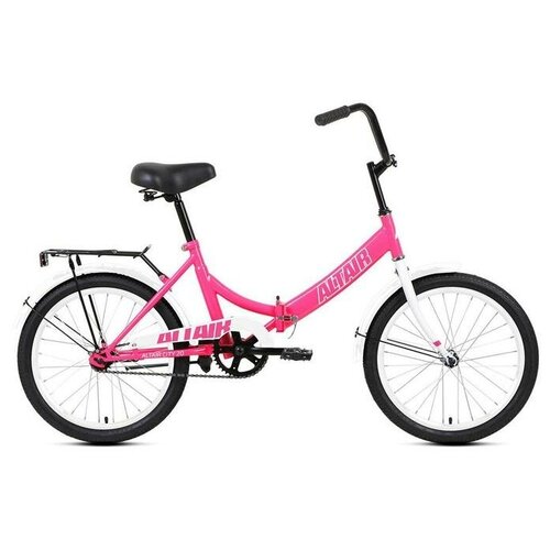 фото Городской велосипед altair city 20 (2021) розовый/белый 14" (требует финальной сборки)