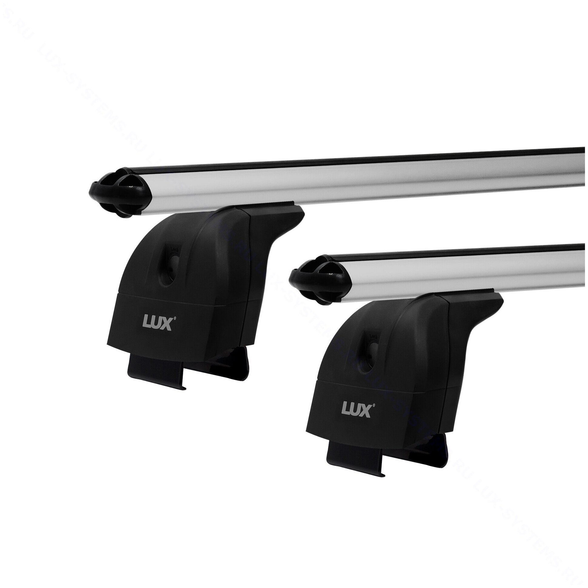 Багажная система "LUX" с дугами 1,1м аэро-классик (53мм) для а/м Haval H6 2014-... г.в. с интегр. рейл.