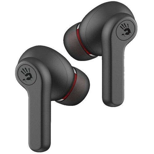 Наушники A4Tech Bloody M30 игровые беспроводные вкладыши с микрофоном TWS Bluetooth черно-красный 318000₽