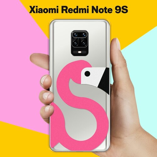 Силиконовый чехол Фламинго на Xiaomi Redmi Note 9S силиконовый чехол фламинго на xiaomi redmi note 7 pro