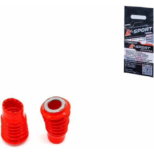 Пыльники переднего амортизатора ВАЗ 2110 /2шт/ силикон / A-sport