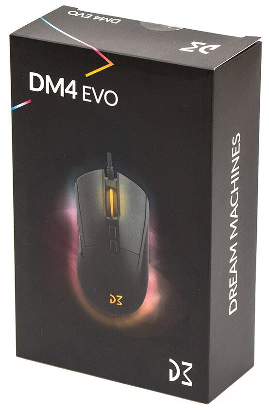 Игровая мышка Dream Machines DM4 Evo USB Black (DM4_EVO)