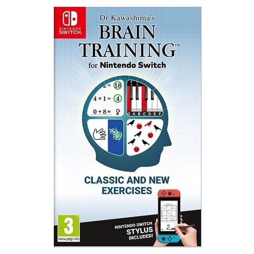 Игра для Nintendo Switch Dr. Kawashima's Brain Training for Nintendo Switch английский язык