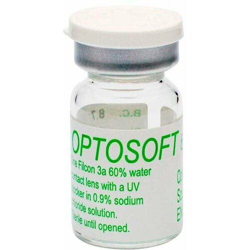 Купить Контактные линзы Optosoft 60 UV, 1 шт., R 8, 7, D -4, 75, бесцветный, филкон 3а