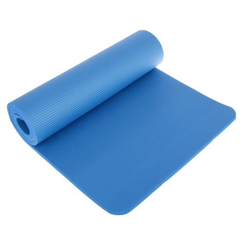 фото Коврик для йоги 183 х 61 х 1,5 см, цвет синий 3551170 sangh