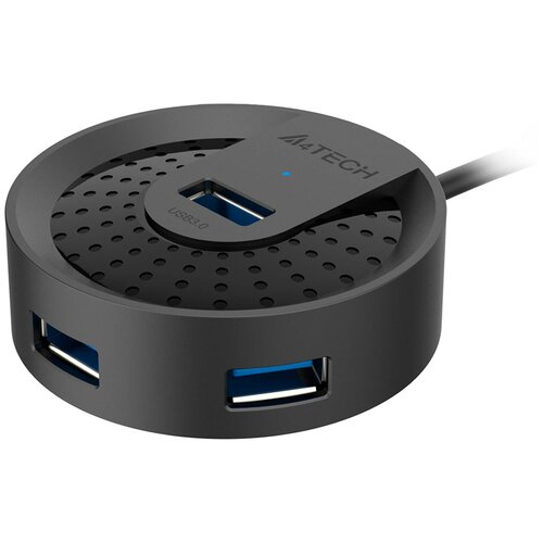 Разветвитель USB 3.0 A4Tech HUB-30C черный