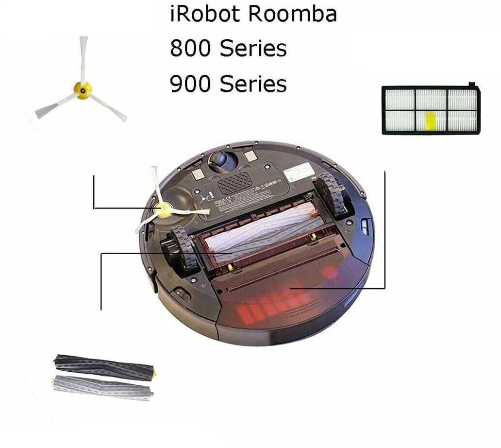 Набор фильтров и щеток для робота-пылесоса iRobot Roomba 800, 900 - фотография № 13