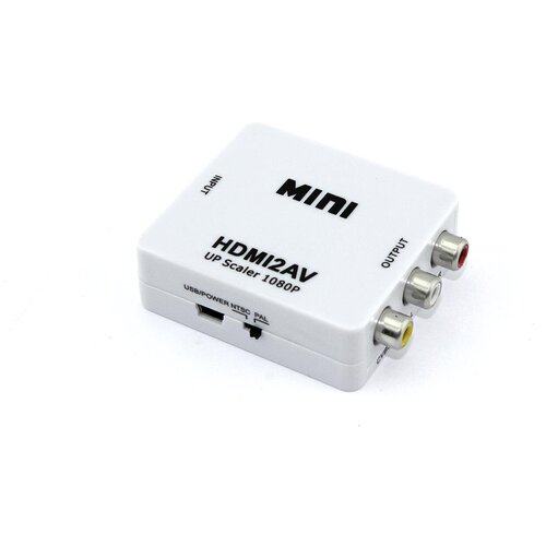 Переходник с HDMI на AV (тюльпаны)