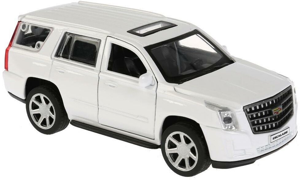 Машина металлическая ТехноПарк CADILLAC ESCALADE 12 см белого цвета ESCALADE-WT