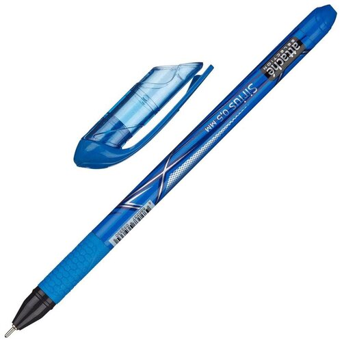 Ручка шариковая масляная Attache Selection Sirius синяя (толщина линии 0.5 мм), 563884