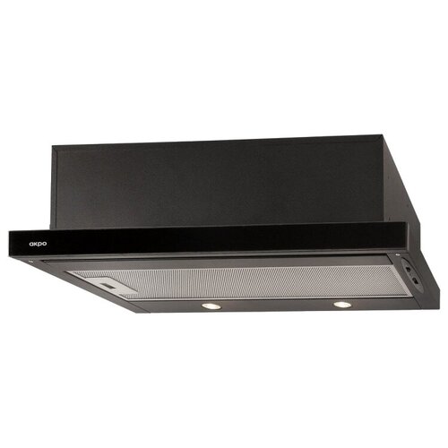 Вытяжка выдвблок Akpo LIGHT Glass ЭКО WK-7 50 черное 3ск 520м3час мех упр 926000₽