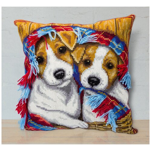 фото Набор для вышивания panna "уютная корзинка" 40x40 см