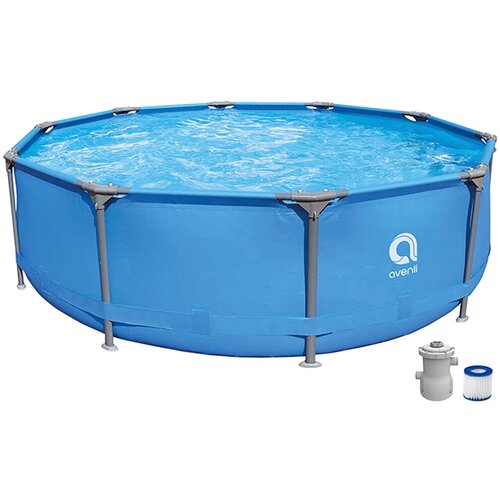 Бассейн каркасный Avenli 12015EU, с фильтр-насосом, 305 x 76 см