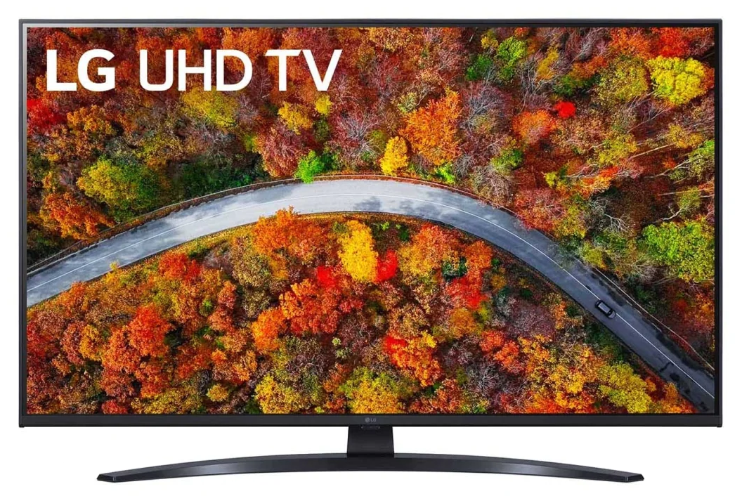 LG Телевизор 43 LG 43UP81006LA DLED, 4K Ultra HD 38402160, Smart TV, черный