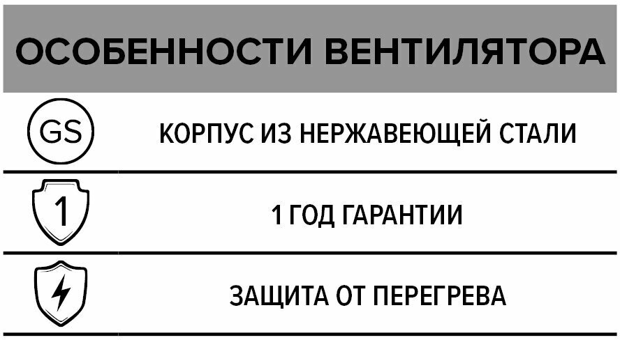 Канальный вентилятор ERA PRO CV-315 серебристый - фотография № 10