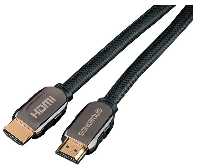 Кабель HDMI Sonorous BLACK 1120, 2 м.