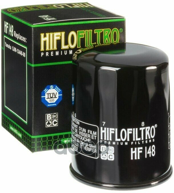 Фильтр Масляный Hiflofiltro Hf148 Hiflo filtro арт. HF148