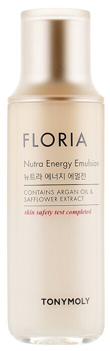 TONYMOLY FLORIA Nutra Energy Emulsion Увлажняющая эмульсия для лица с аргановым маслом