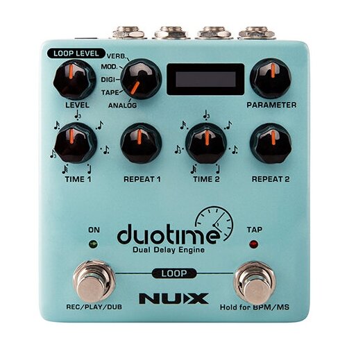 strymon el capistan dtape echo delay v2 Педаль эффектов Nux NDD-6 Duotime