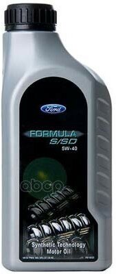 FORD Ford 5W40 (1L) Formula S/Sd_масло Мот.5w40 (1L) Eu! Ford Formula S Синтacea A3/B4/C3, Api Sm/Cf