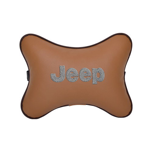 фото Подушка на подголовник экокожа fox jeep vital technologies