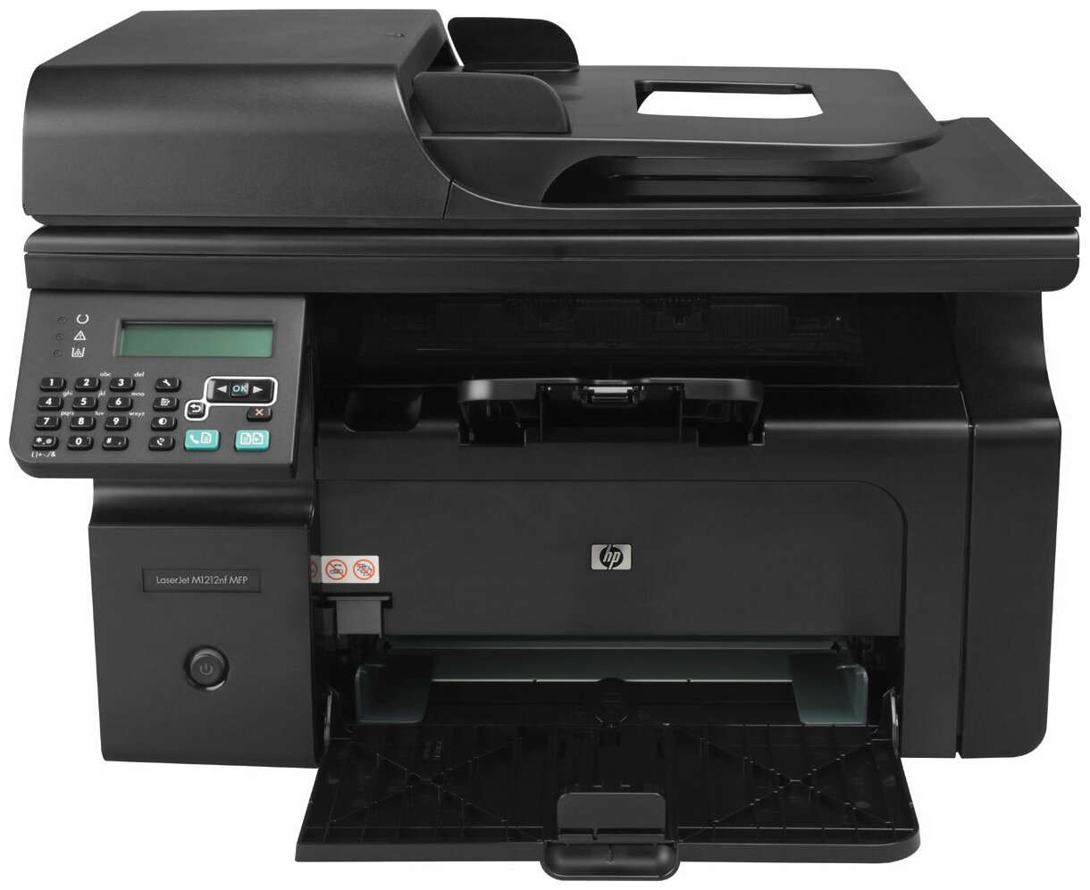 МФУ лазерное HP LaserJet Pro M1212nf MFP, ч/б, A4, черный