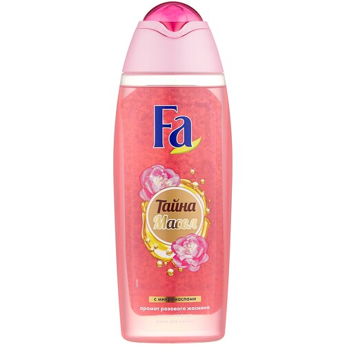 Фа Пена для ванн Тайна масел Розовый жасмин, 500 г, 500 мл