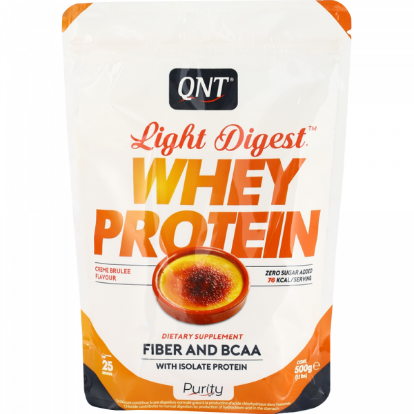 QNT Whey Protein Light Digest, 500 g (крем-брюле)