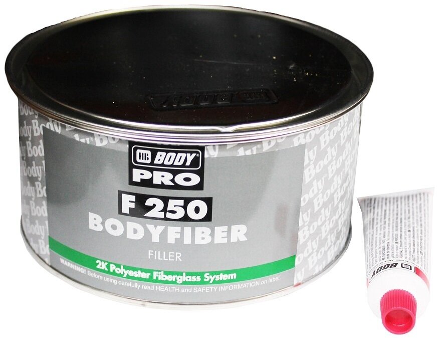 Шпатлевка стекловолокнистая BodyFiber (BODY 250) 1,5кг