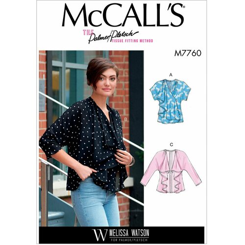 Выкройка McCall's №7760 Жакет, блузка