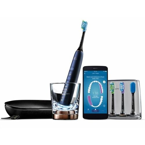  звуковая зубная щетка Philips Sonicare DiamondClean Smart HX9954/52, чeрный