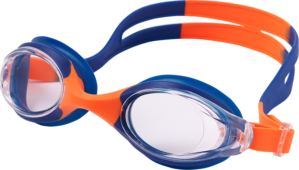 Очки для плавания 25DEGREES Dikids оранжевые синие детские