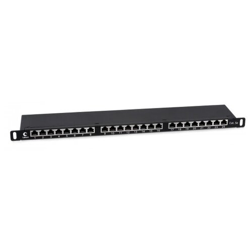 Патч-панель Cabeus PLHD-24-Cat.5e-SH-Dual-0.5U (9650c) патч панель 19 кат 6а cabeus pl 24 cat 6a sh dual 1u 24 порта