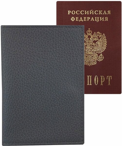 Обложка для паспорта Arora, серый