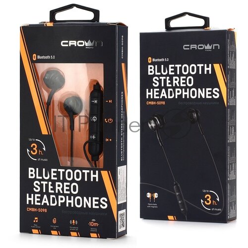 Беспроводные наушники CROWN CMBH-5098 88600₽