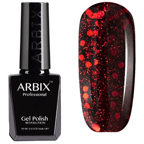 Arbix Гель-лак Ruby, 10 мл, 50 г, 10 Рубиновый блеск эос рубиновый 50 мл eos ruby satura rosta