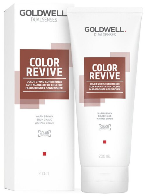 Goldwell оттеночный кондиционер для волос Dualsenses Color Revive Warm Brown Теплый коричневый, 200 мл