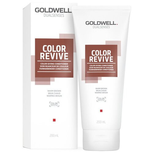 Goldwell Dualsenses Color Revive Conditioner Warm Brown - Бальзам для волос теплый коричневый 200 мл