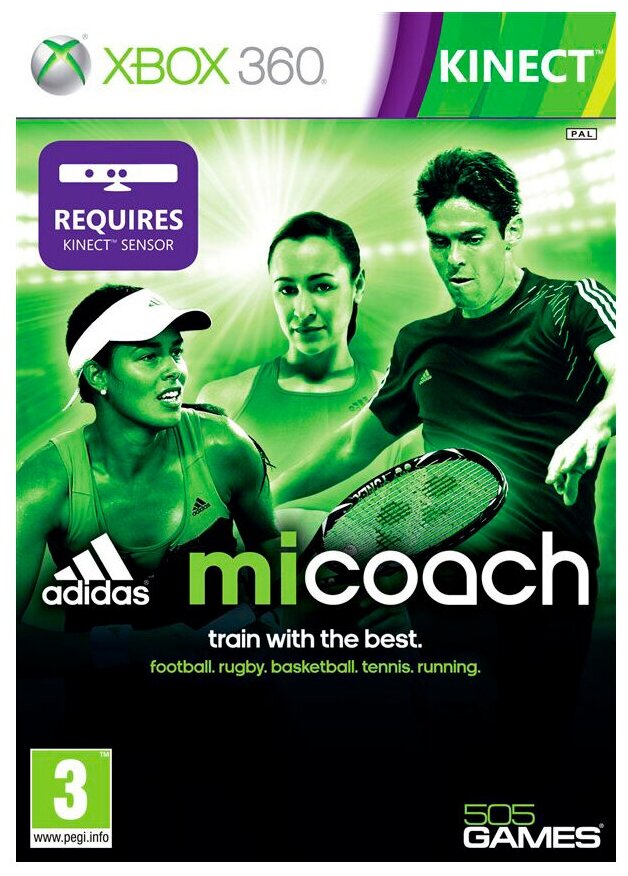 Adidas miCoach (Xbox 360) английский язык