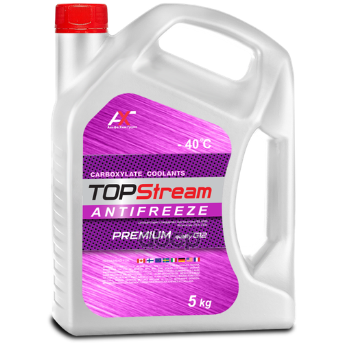 Topstream Premium Антифриз (Розовый) 4.7L TOPStream арт. ATS00005