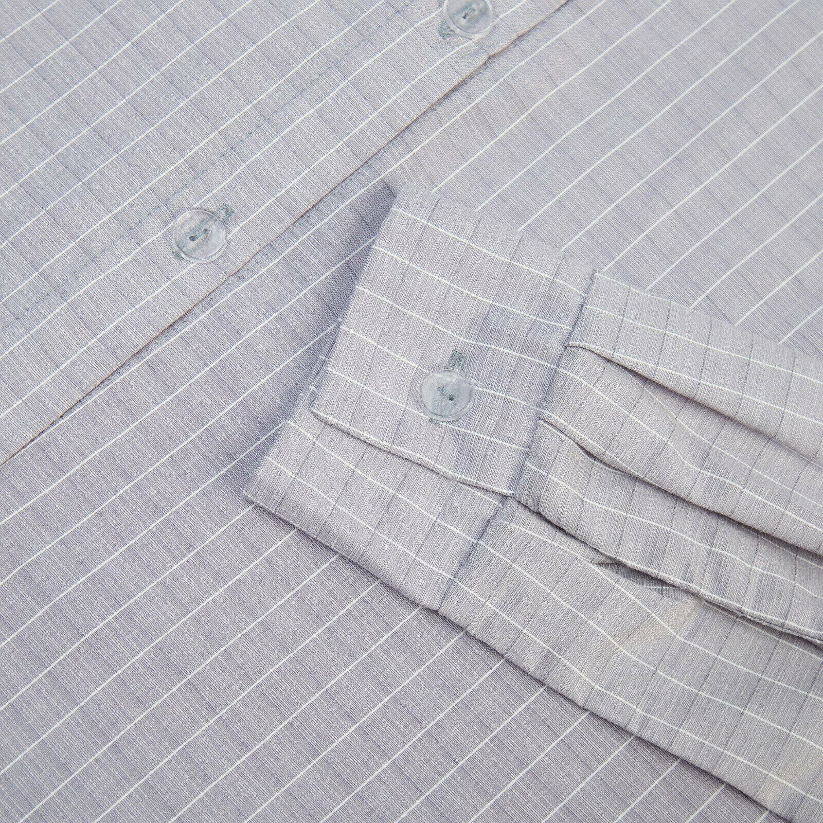 Рубашка женская MINAKU: Home collection цвет серый, р-р 50 - фотография № 6